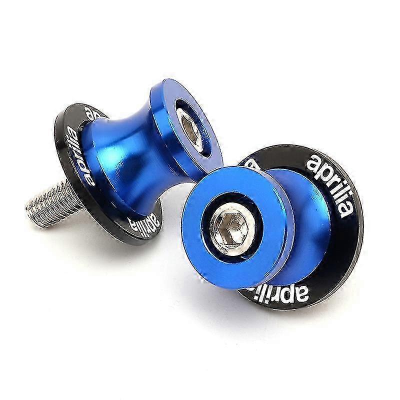 thumbnail image 2 of BikeTek Billet Paddock Stand Spool Bobbins – Black, M6 6mm For Aprilia RSV1000 RS125 RS250 Pegaso 2 of 5