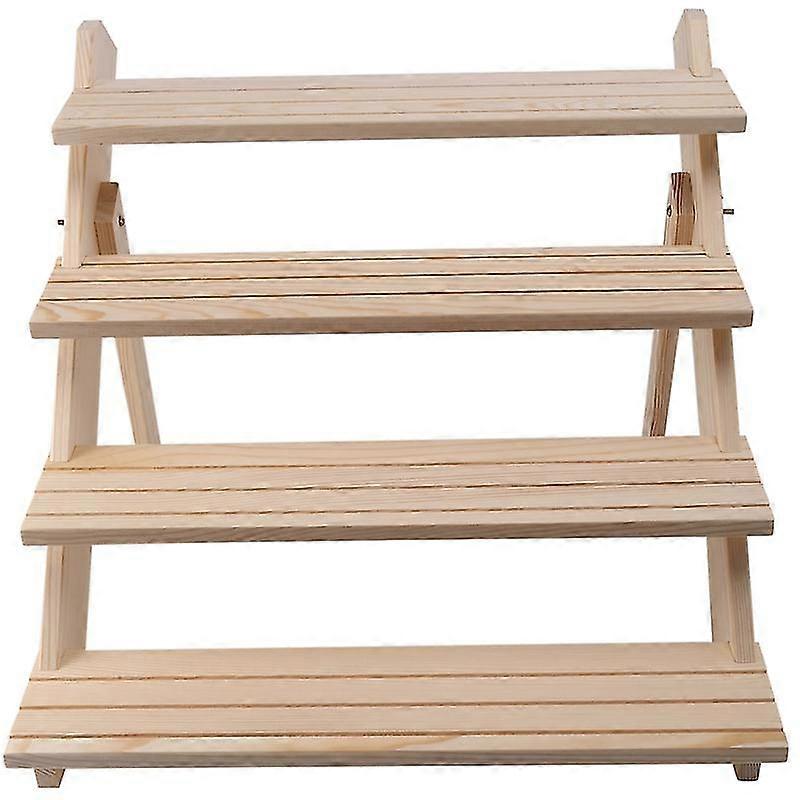 Smykker Display Tray Anheng øredobber Ringer Display Blocks Massivt tre smykker Display Holder