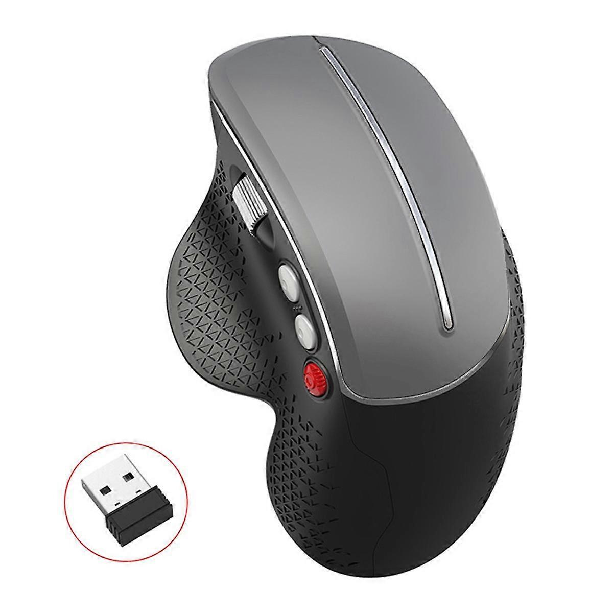 Wireless Bluetooth Mouse Rechargeable 2.4G Wireless Mouse for Office Mute Support PC Laptop Tablet