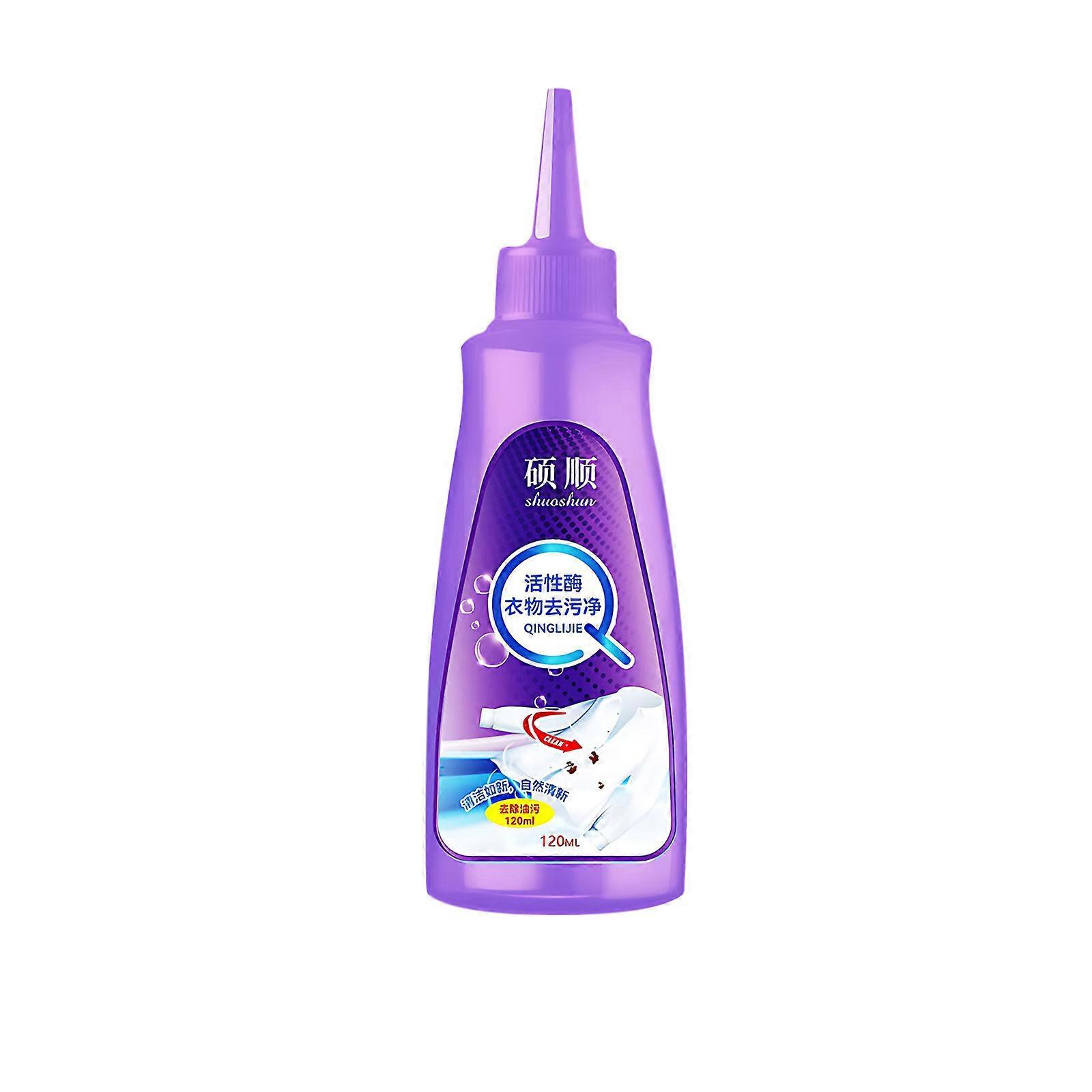 Detergent Active Enzyme Laundry Stain Remover Cleaning Detergent For All Textiles Multi-purpose Cleaner For Clothing Stain Remover Odor Remover For St