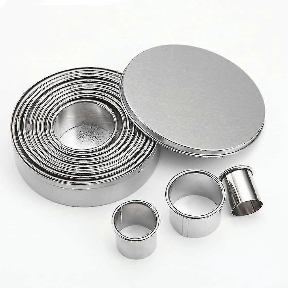 Cookie Cutter Stainless Steel Cookie Cutter Round Pastry Pieces For Biscuits