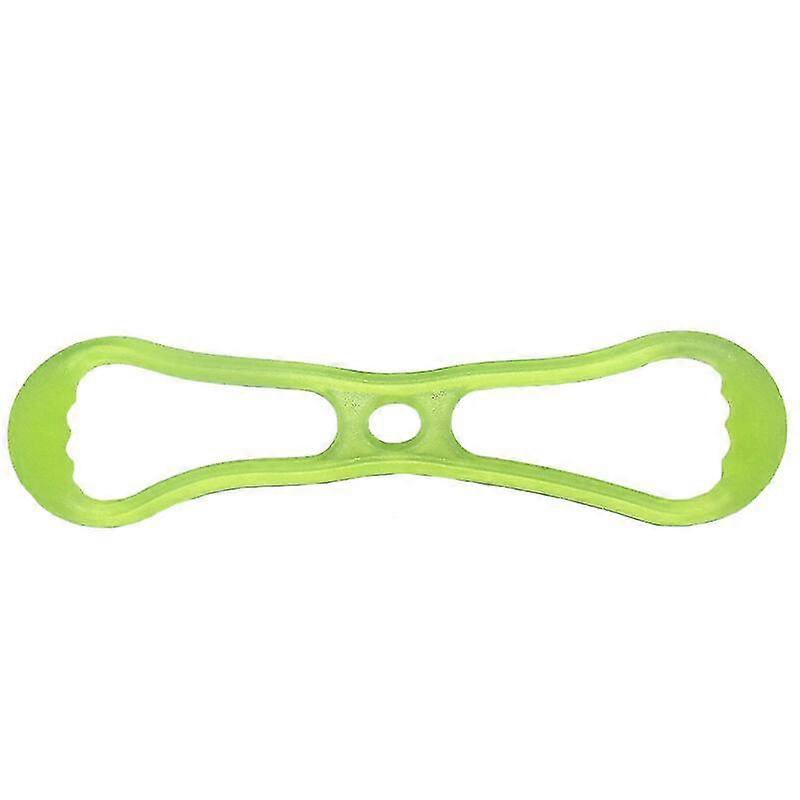 Bright Green 8-character Puller Yoga Fitness Pull Rope Beautiful Back Open
