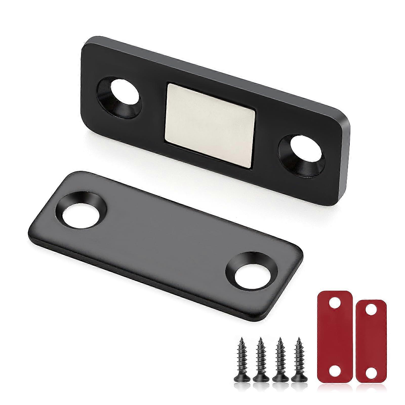 Ultra-thin Invisible Punch-Free Magnetic Door Cabinet Stoppers Latches