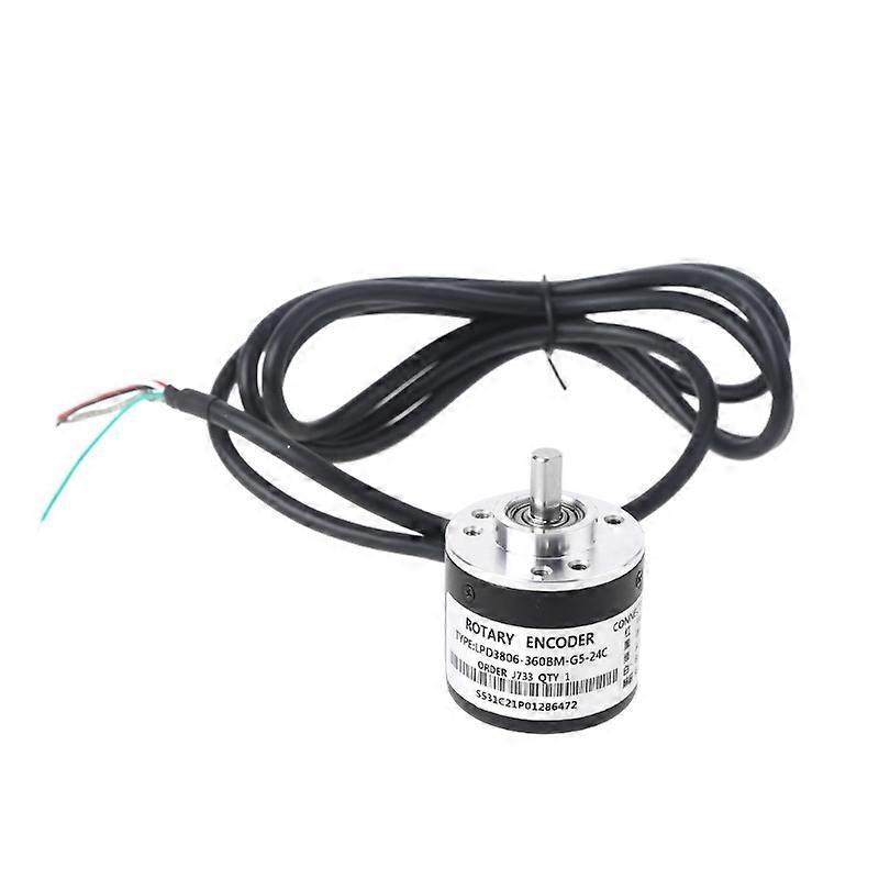 360P/R Incremental Rotary Encoder AB phase encoder 6mm Shaft W coupling New