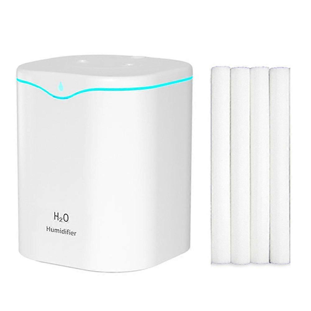 2200ml Double Nozzle Humidifier Essential Oil Diffuser With Led Aromatherapy Diffuser Humidifiers W