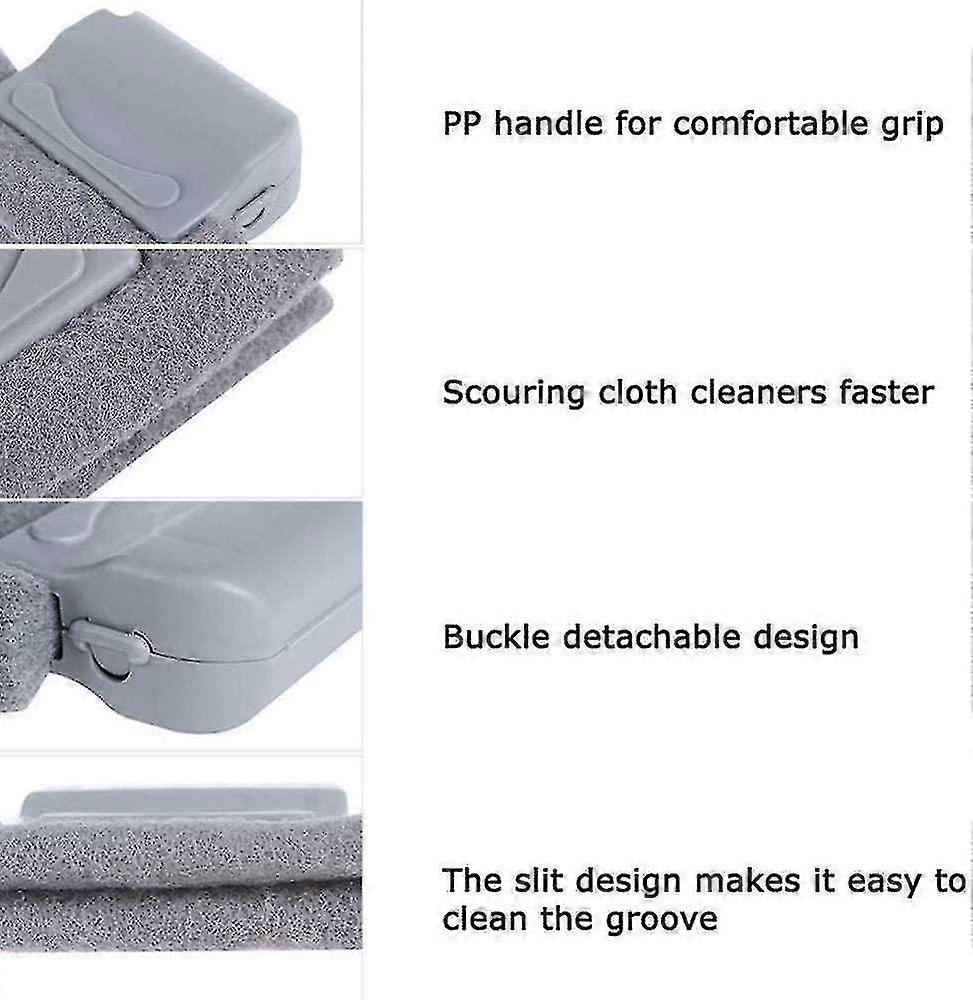 Window Groove Cleaning Brushes, 3 Pcs Cleaning Brushes For Window