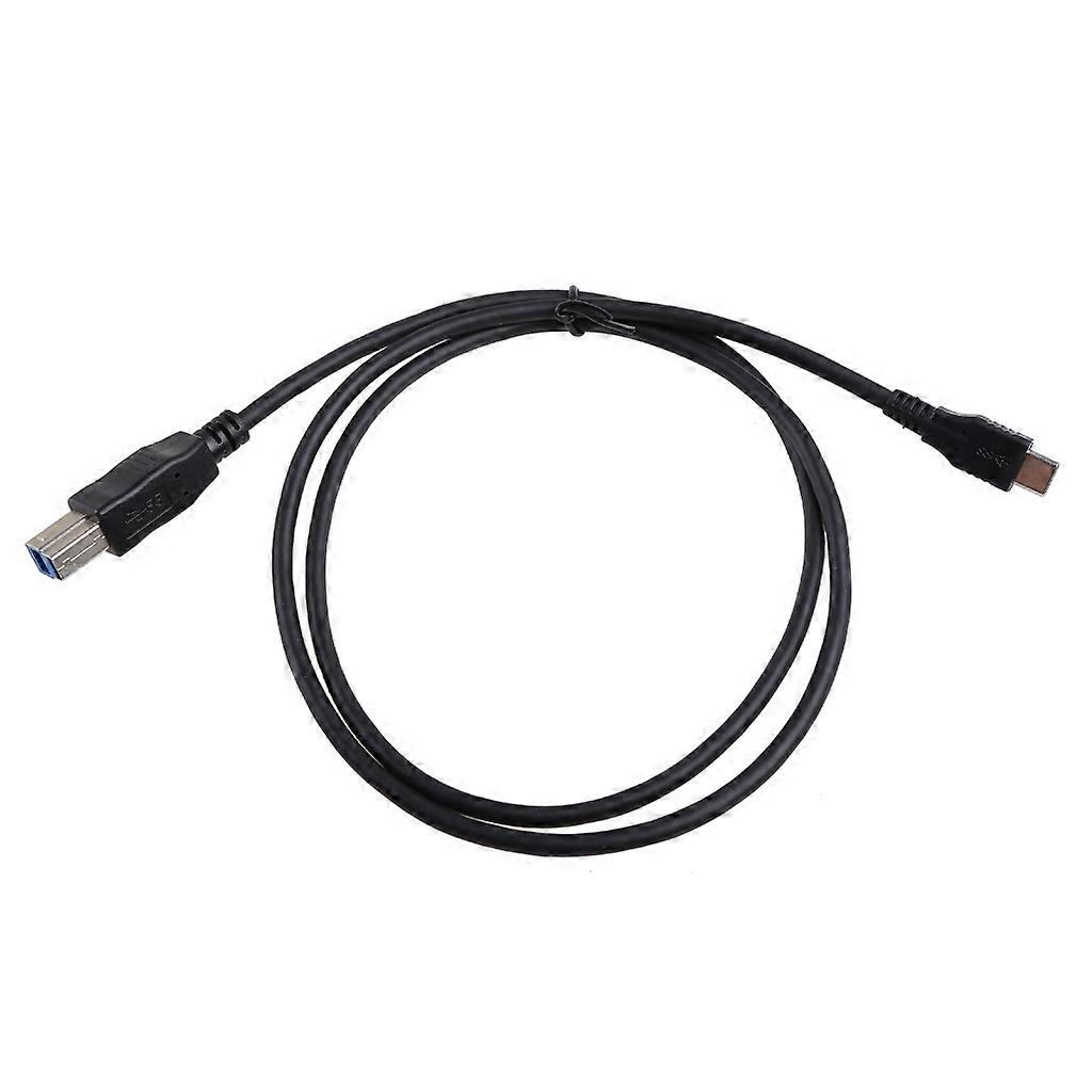 Type C To B Male USB 3.0 Printer Cable 5Gbps Super Speed USB 3.0 Data Transfer