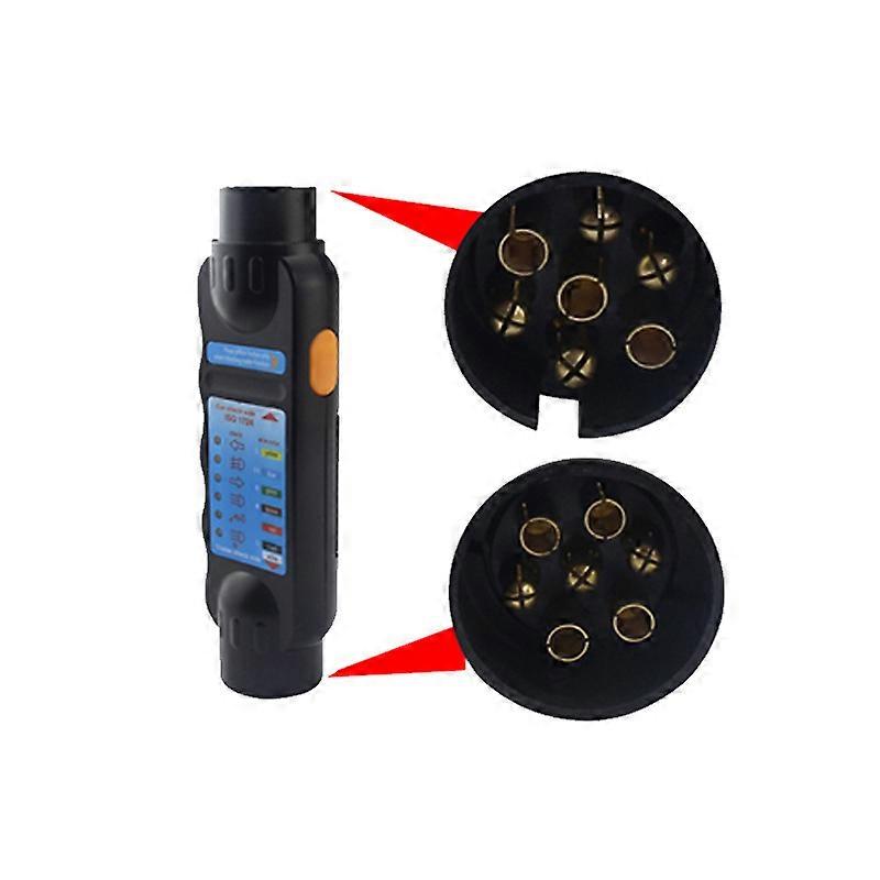 7 Pin Male Trailer Tester, 12v Trailer Plug