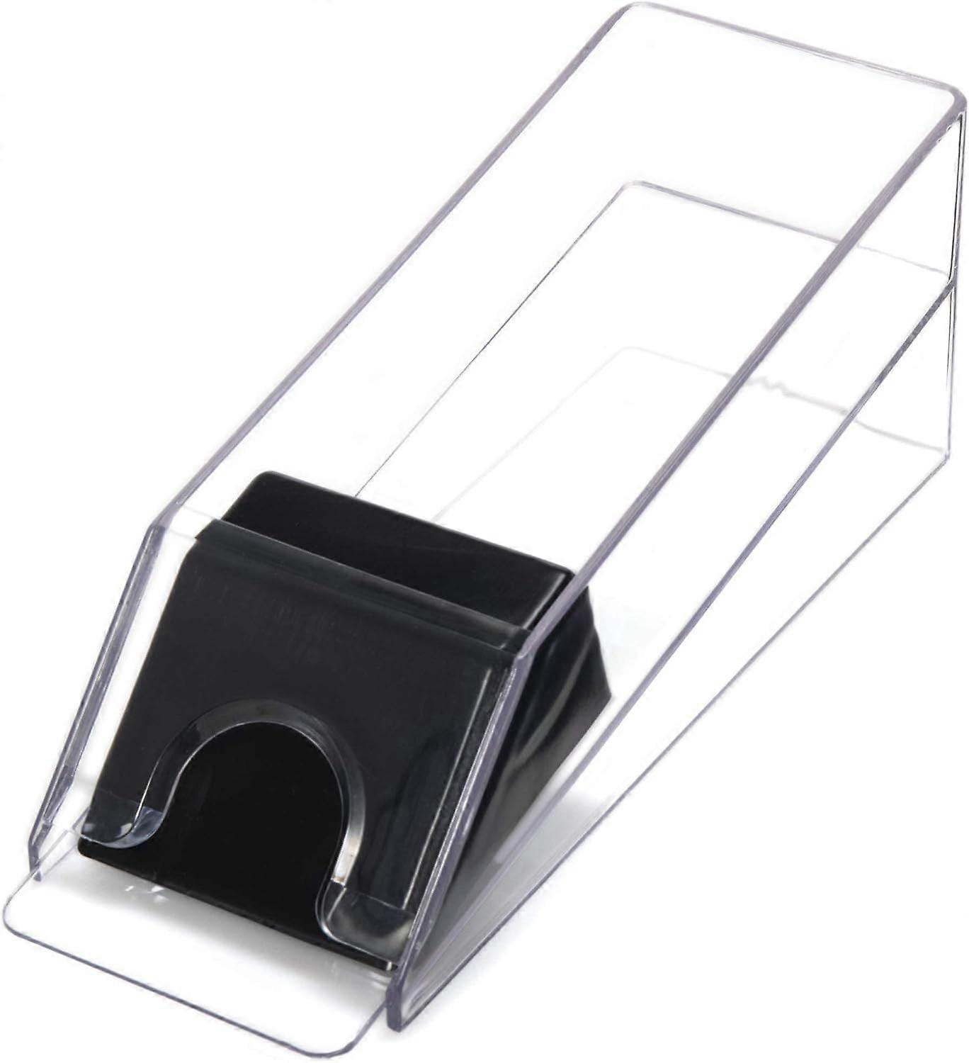 4 Deck Clear Blackjack Dealing Shoe, poker kort forhandler