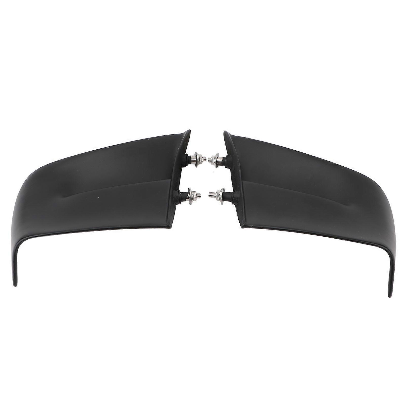 Pair of Motorcycle Winglet Matte Black Perfect Fit Side Fixed Wing Replacement for DUCATI Panigale V4 V4S V4R 2022 to 2023