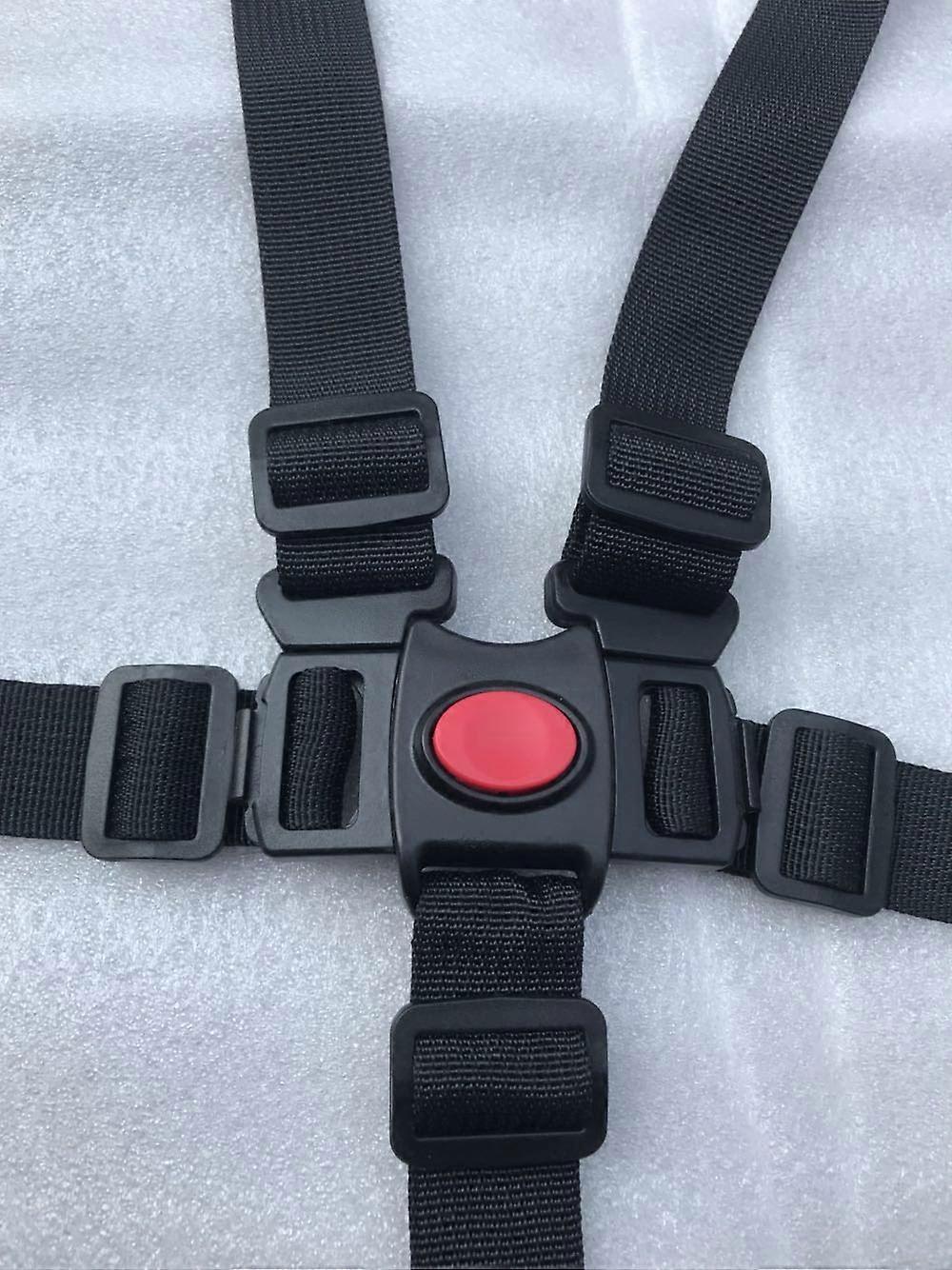 High Chair Straps, Adjustable 5 Point Harness Baby Safety Strap Belt for Stroller Pushchair Pram Buggy Safe Protection