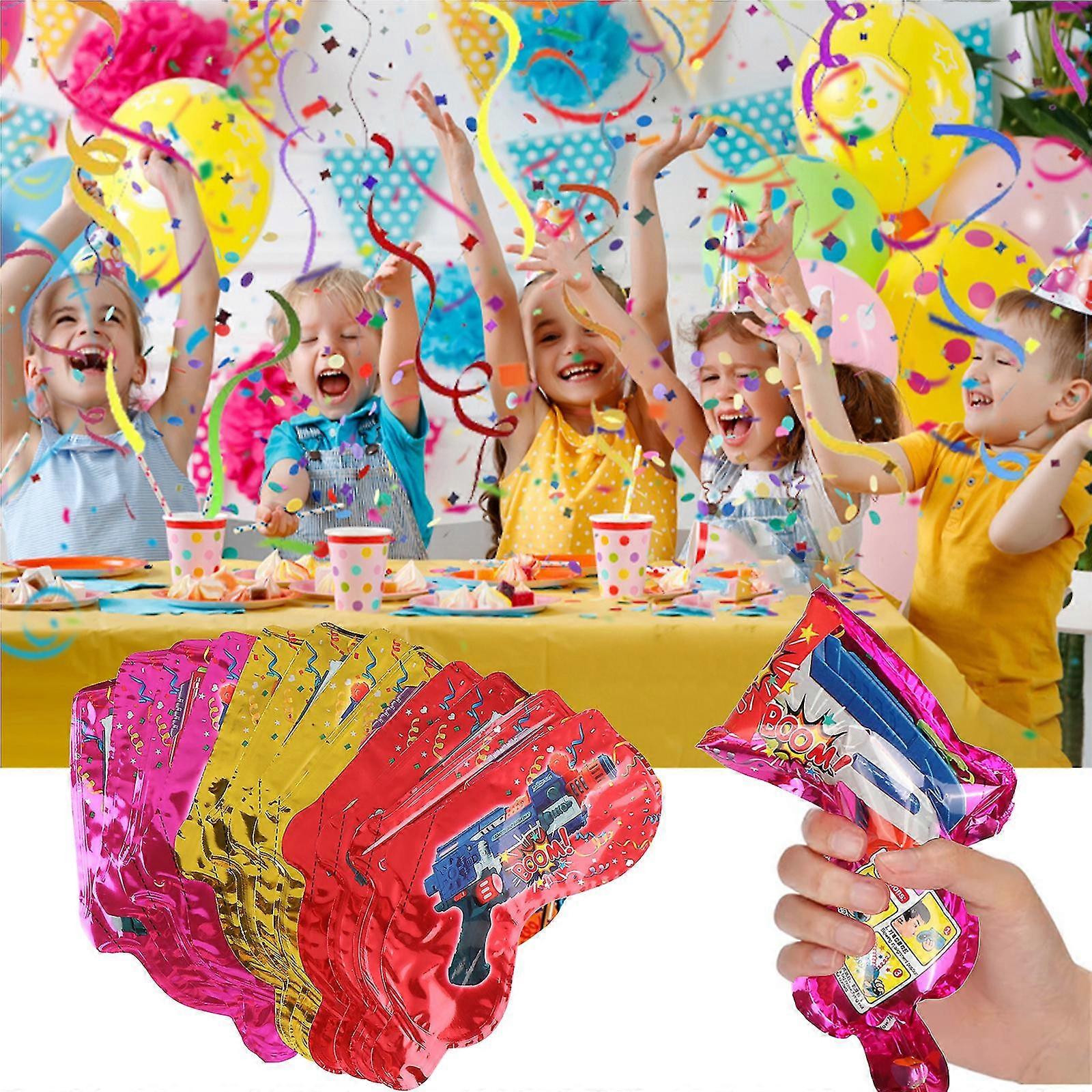 10/20pcs Confetti Cannon Handheld Inflatable Fireworks Gun Sparkle Sequin Weddingopens In A New Window Or Tab NIUNIU
