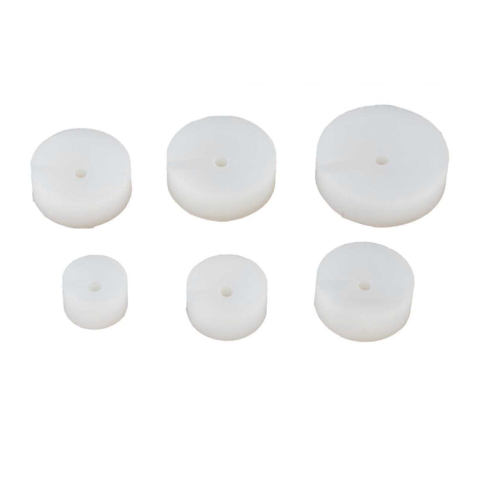 6x Watch Movement Protective Pads Portable Rubber Watchmaker Watch Case Pads