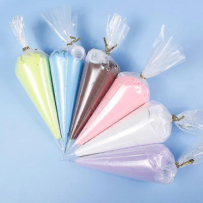 Seven Pcs Simulation Fake Whipped Cream Clay With Piping Nozzles Tips