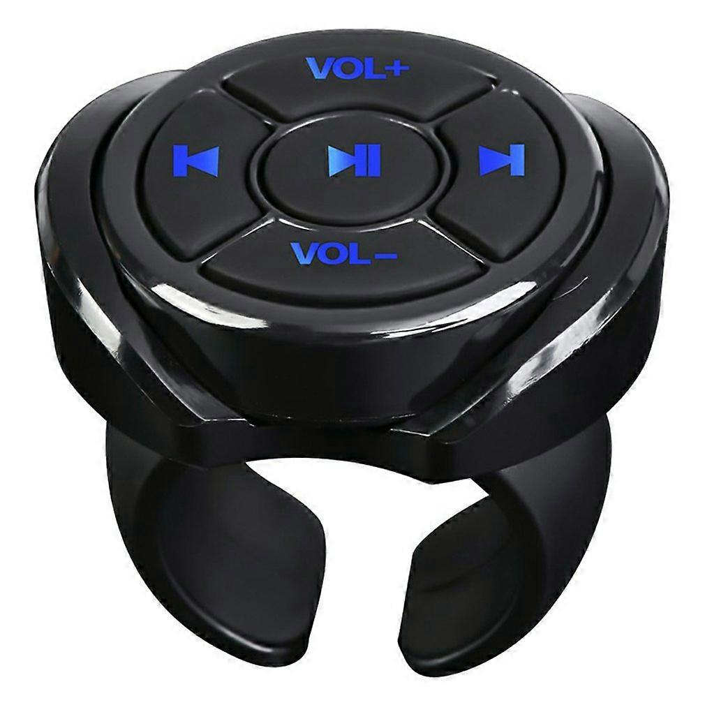 Wireless Media Button Remote Controller Car Motorcycle Bike Steering Wheel MP3