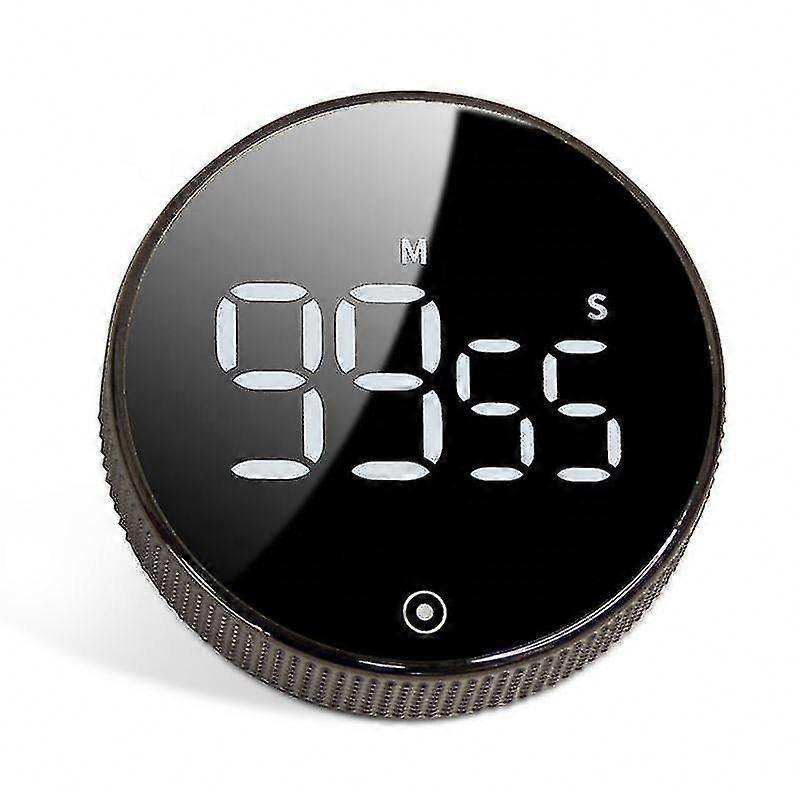 Digital Kitchen Timer For Cooking,  Round Classroom Coundown Silent Timer For Gym Kids, Magnetic Timer, Adjustable Alarm Volume, Count Up, Led Display