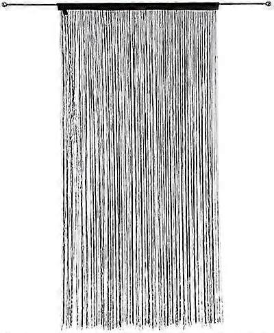 Interior Designer - Guopo Thread Curtain 90x200cm Black