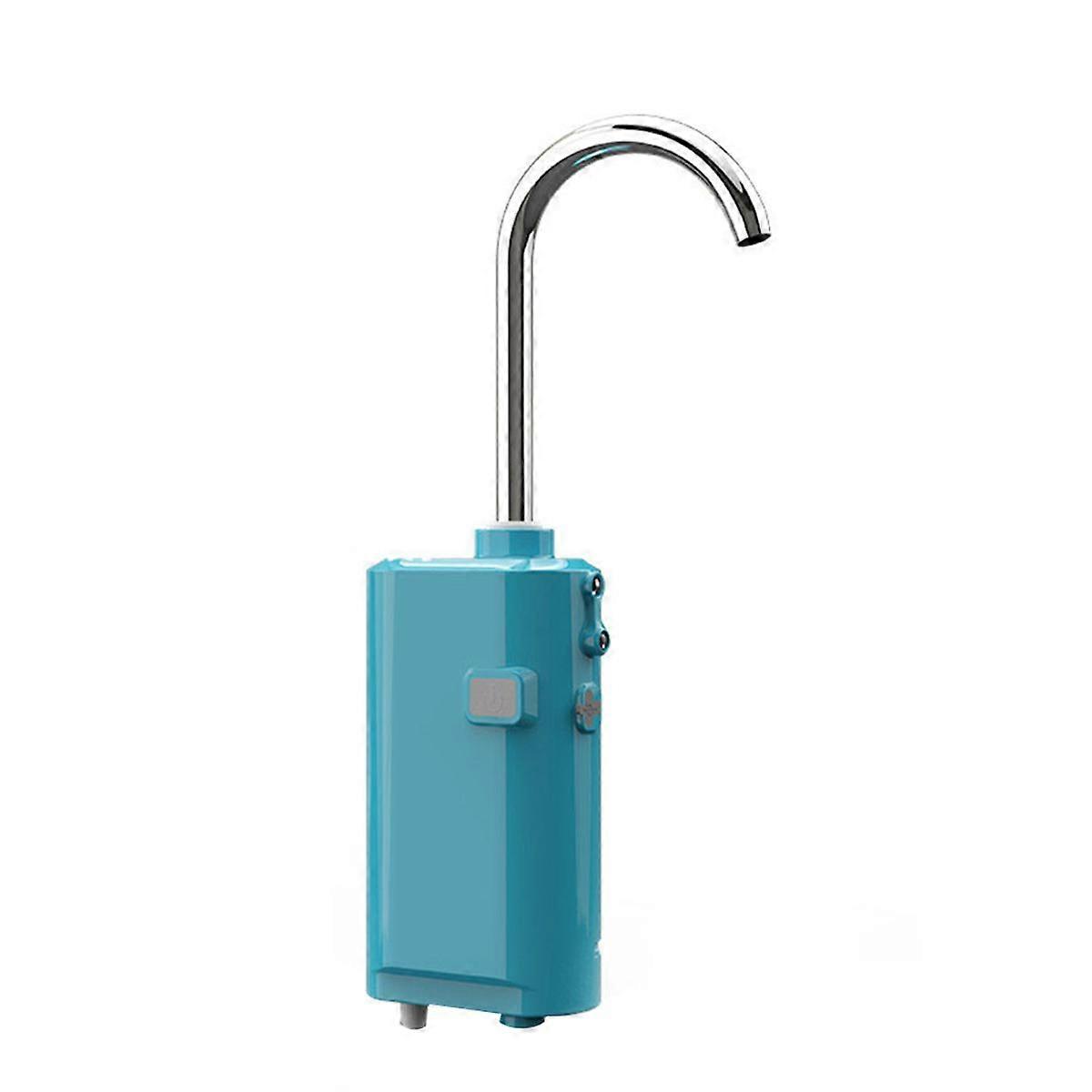 Multi Functional Intelligent Induction Fishing Box, Water Pump, Booster Pump, Outdoor Fishing Oxygen Pump-Blue