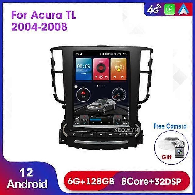 Android 12 car multimedia player for Acura TL 128gb 2004 2005 2006 2007 2008 radio GPS Navigation intelligent system carplay