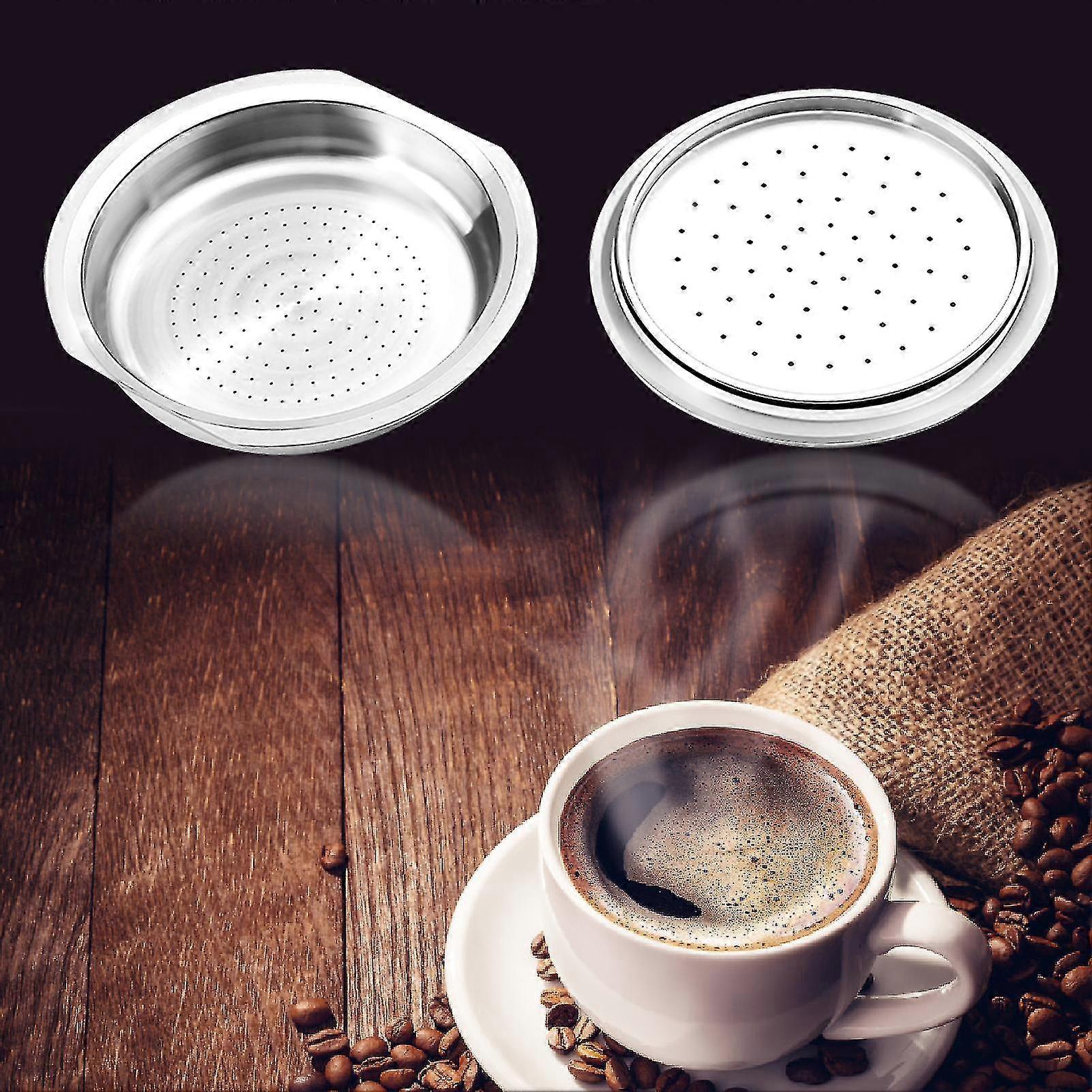Capsula di caffè in acciaio inossidabile Capsule di caffè ricaricabili Capsule per caffè espresso compatibili con la macchina da caffè Senseo