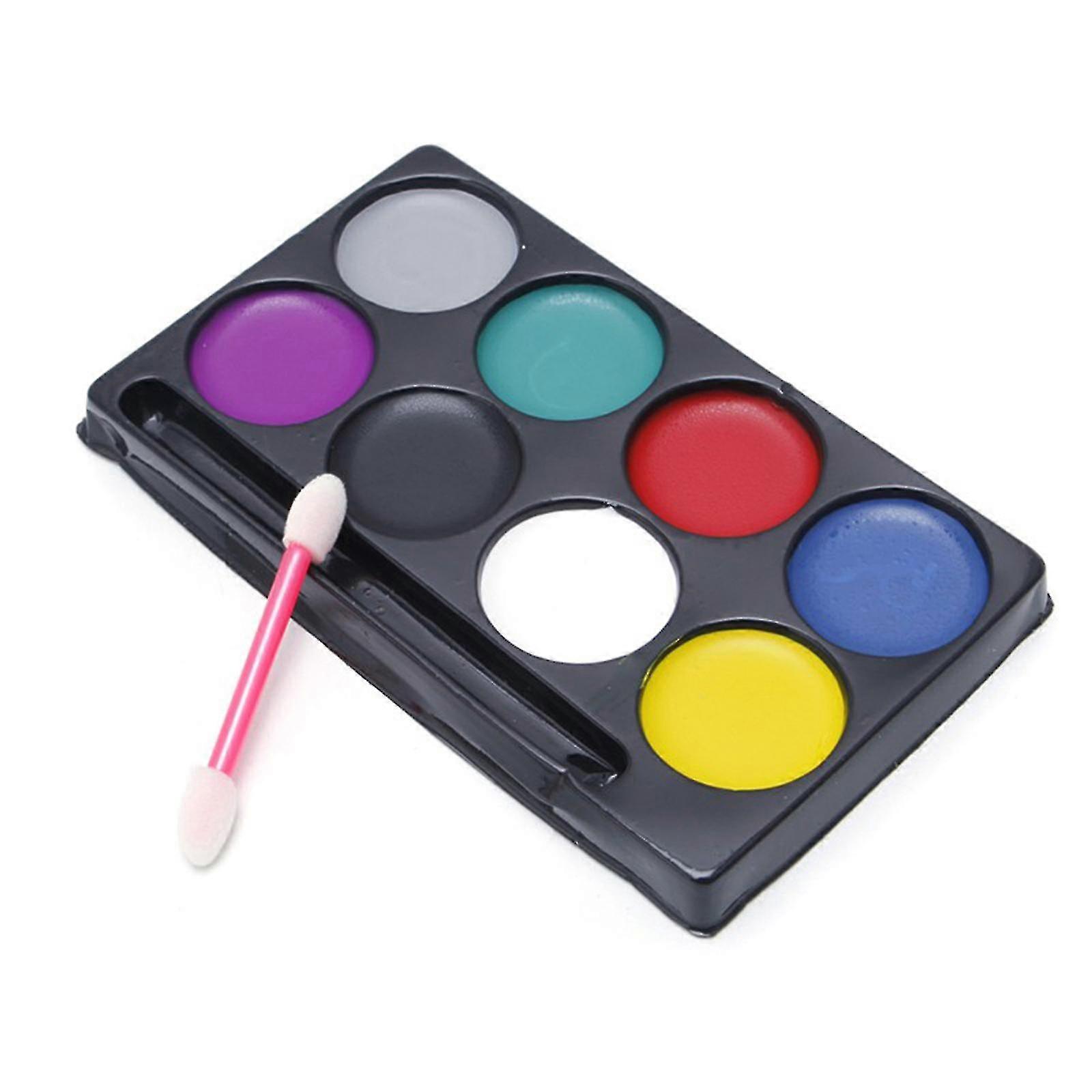 8 Colors Body Face Paint Kit Art Makeup Painting Pigment Set Safe Practical