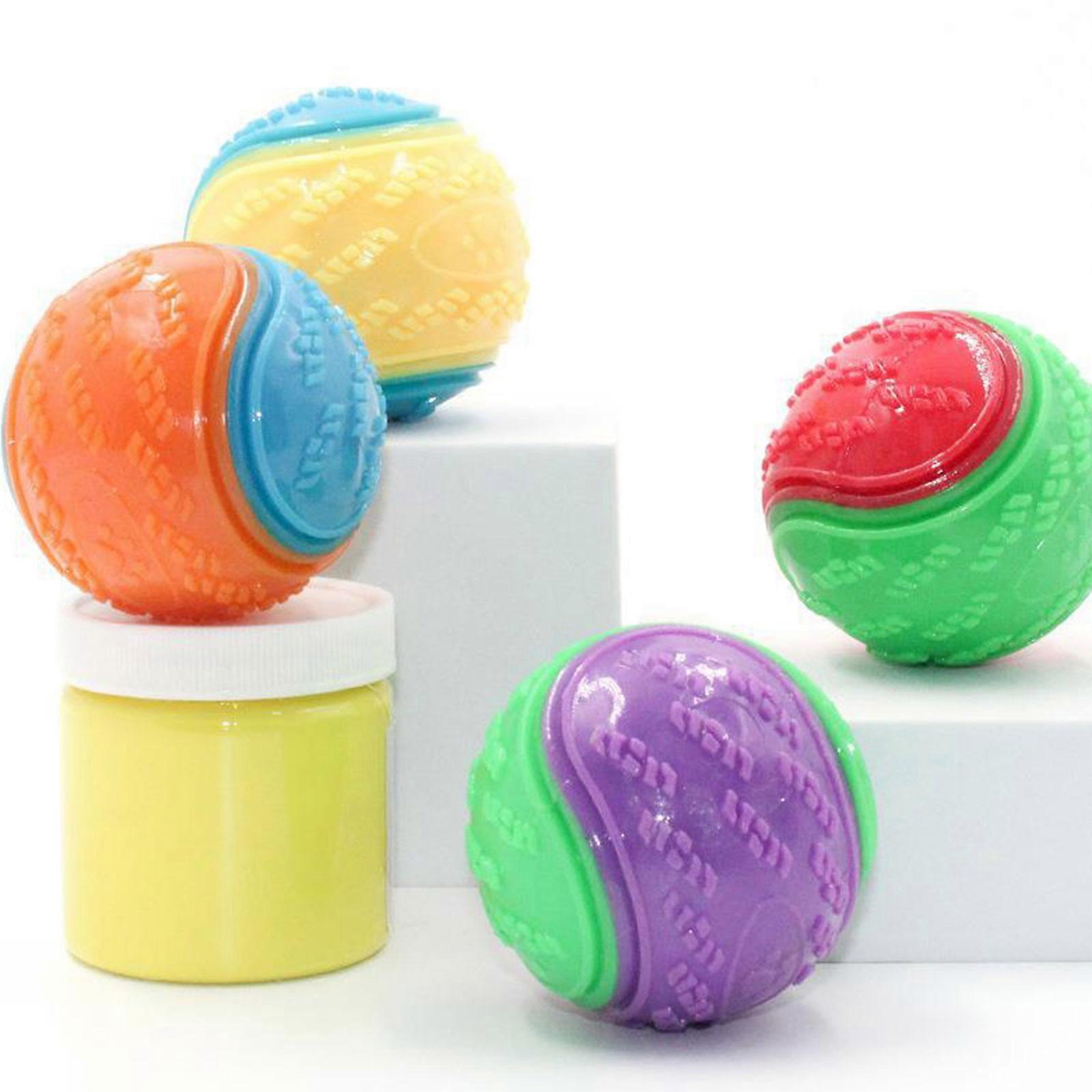 Pískací psí míčky. Ruff&Ruff. Styl ScoobyDoo. Mix barev