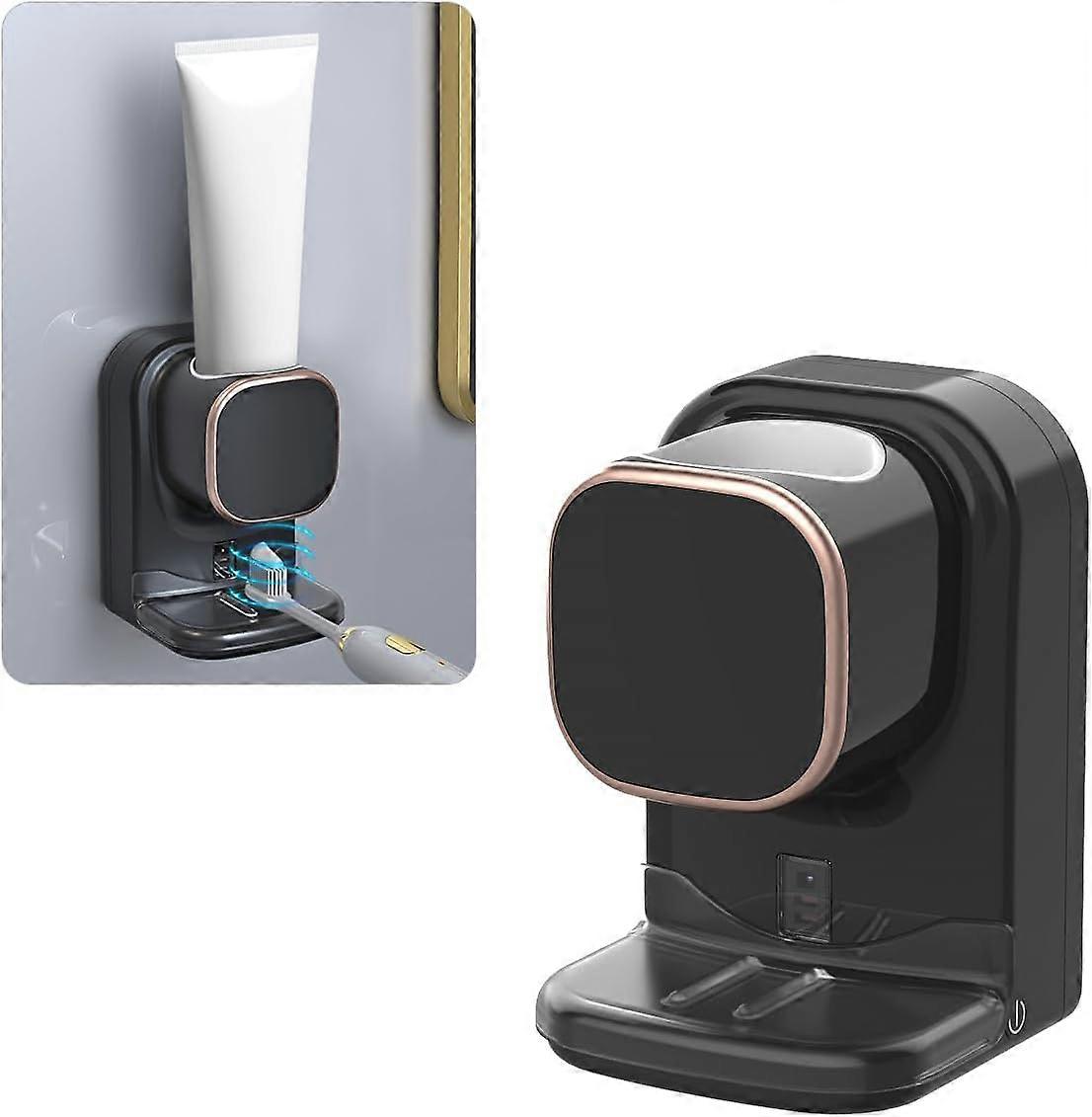 Automatic Toothpaste Dispenser, Electric Toothpaste Dispenser, Auto Toothpaste Squeezers with Sensor, Bathroom Wall Mounted Toothpaste Pump