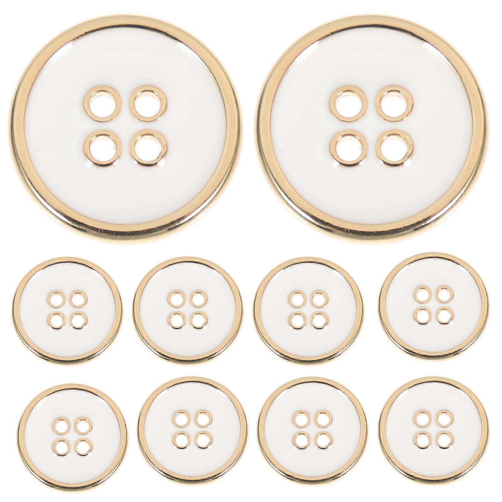 10Pcs Clothes Buttons Suit Buttons Wind Coat Sewing Buttons Coat Clothes Buttons
