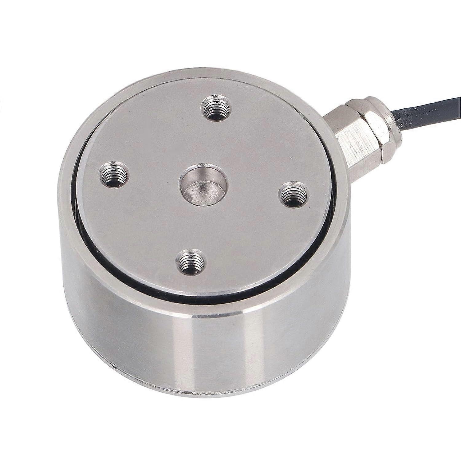 Column Type Load Cell, Tension/compression Force Sensor, Low Height, High Accuracy, Durable Stainless Steel for Electronic Hook Scales (30KG)