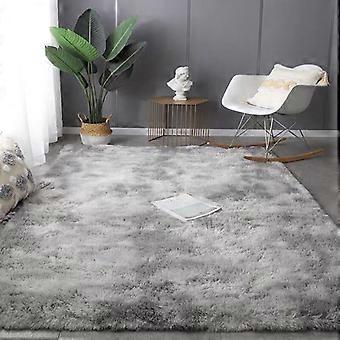 Dicker Plüschteppich Wohnzimmer Dekoration Flauschiger Teppich Schlafzimmer Teppiche Anti-Rutsch-Boden weiche Lounge Teppiche Solide große Teppiche Boden