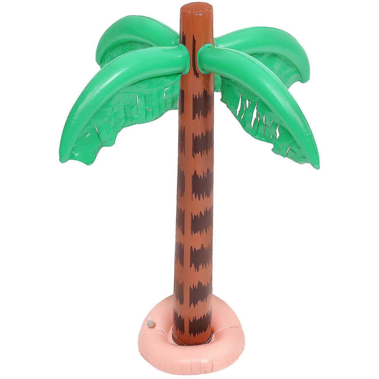 Inflatable Coconut Tree Plaything Coconut Tree Toy Party Cartoon Coconut Tree Party Decoration