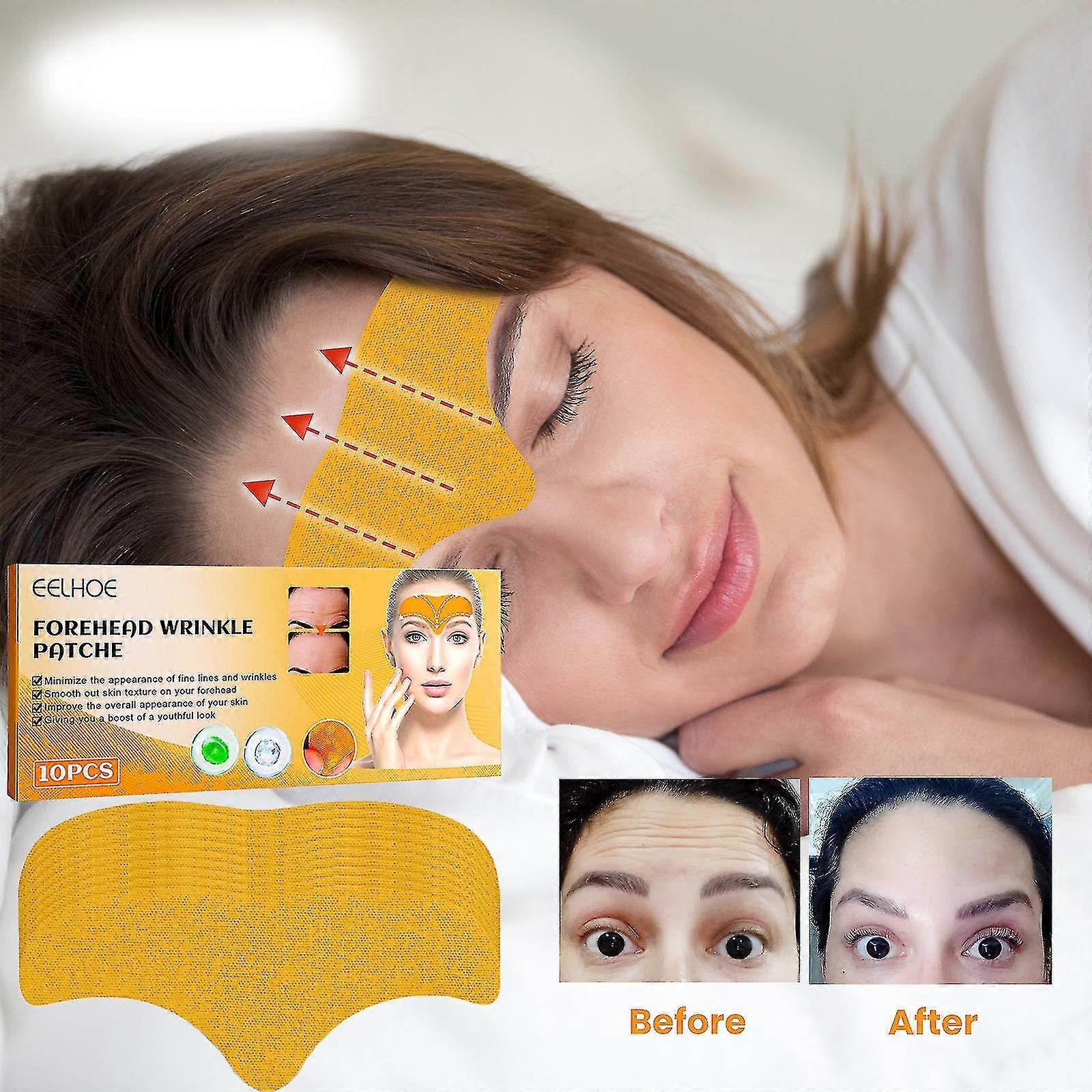 10pcs Anti-wrinkle Forehead Line Re