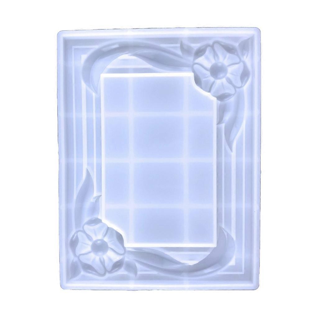 Epoxy Square Photo Frame Silikonform Ornamente Form für die Heimdekoration