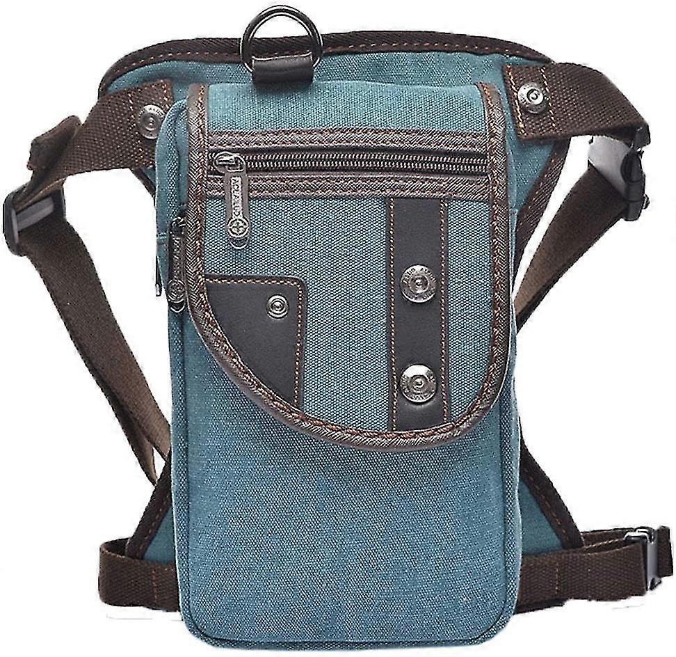 Canvas Drop Leg Bag För Män, Kvinnor, Motorcykel, Cykling, Cykling, Multi-purpose-MXBC