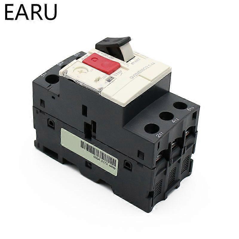 GV2ME Series Motor Protector Motor Circuit Breaker Motor Starter Push Button 3P Thermal Magnetic Type Motor Breaker MPCB Factory