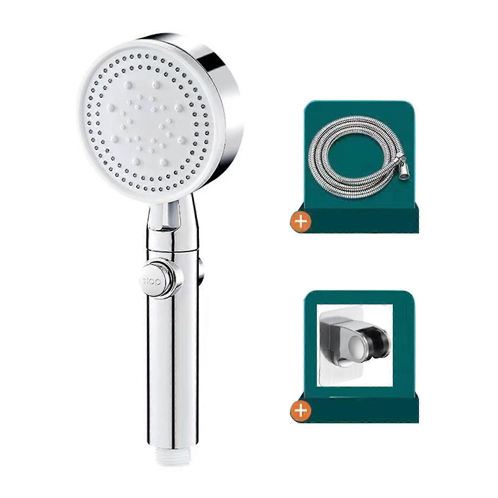 High Pressure Shower Head Multi-function Water Saving Durable Creative Bathroom Supplies With 5 Spray Functions