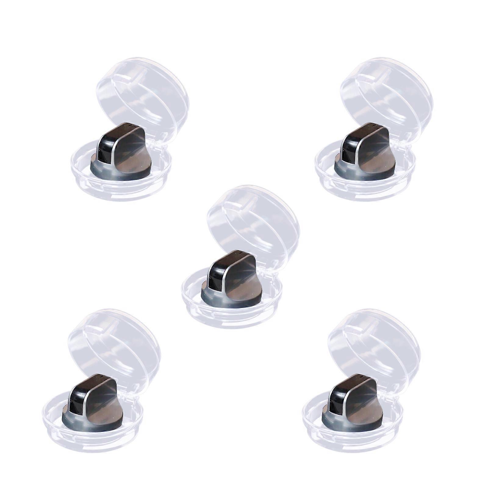 5pcs Kinder feuerfeste Ofengriffabdeckung, Universalgröße, Kunststoffabdeckung, leicht zu reinigen heiß