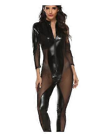 sexy amateur in lingerie Sexy Lingerie - Cheat Open Zipper Long Sleeves Dress main image 0
