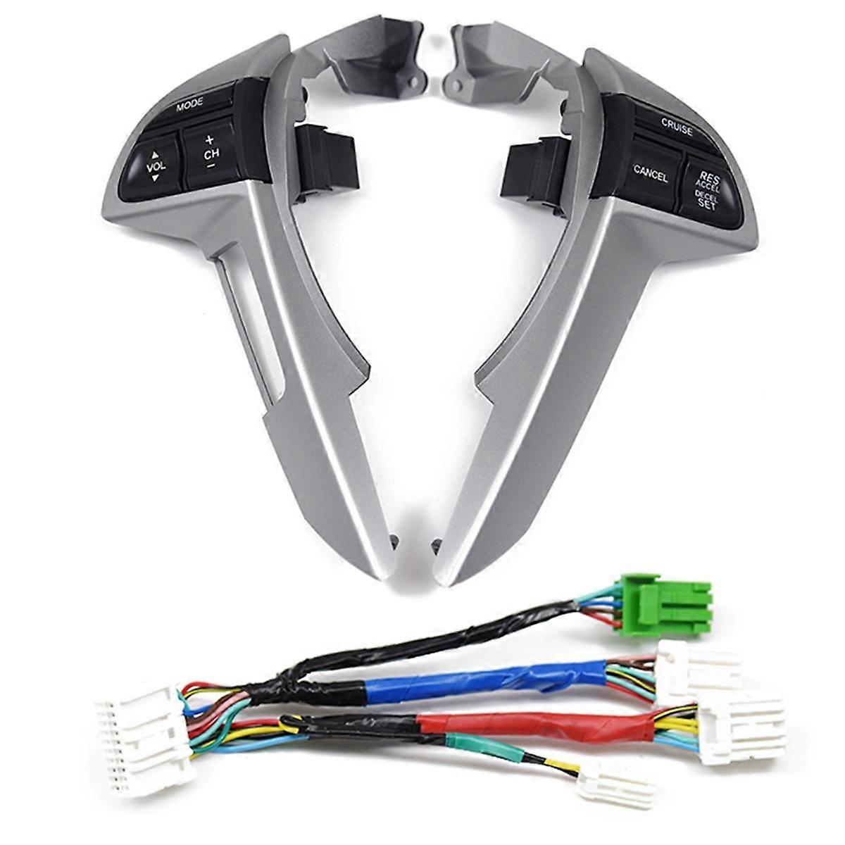 Car Steering Wheel Cruise Control Multifunction Button Volume Adjustment Switch for Accord 2008-201