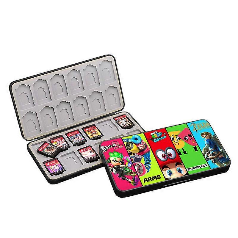 24 Game Card Storage Case For Nintendo Switch-ARMS