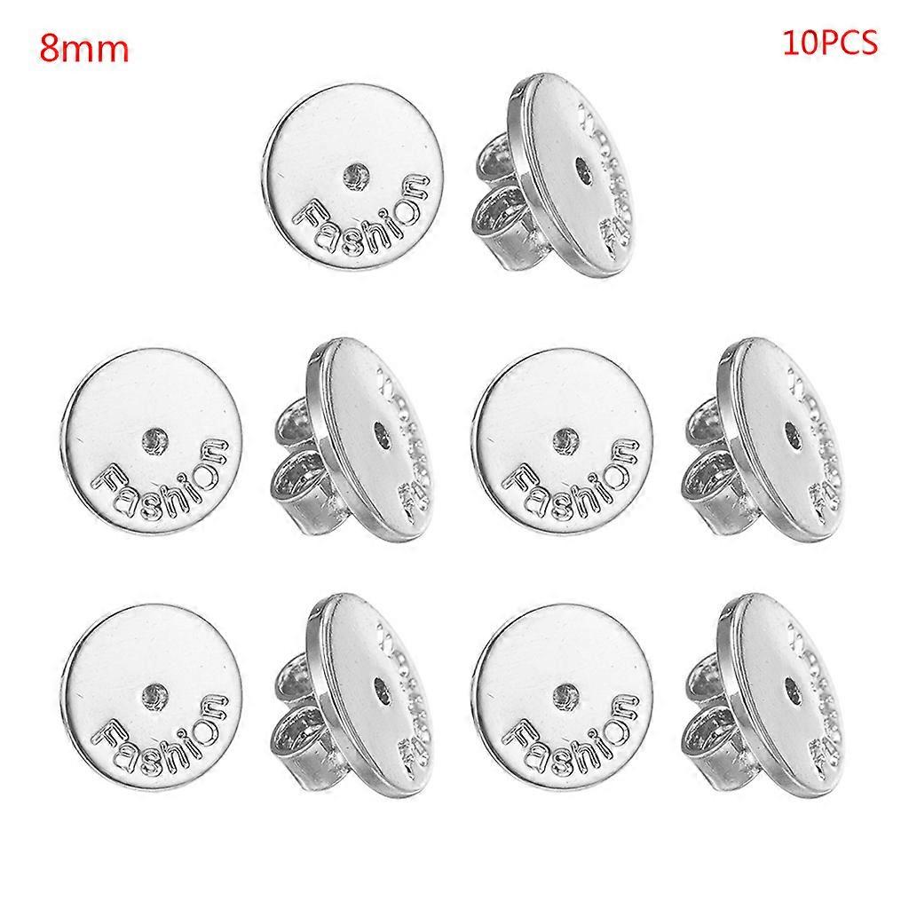10 Pcs for Butterfly Earrings Stoppers Alloy Backs Replacements for Posts Earrin