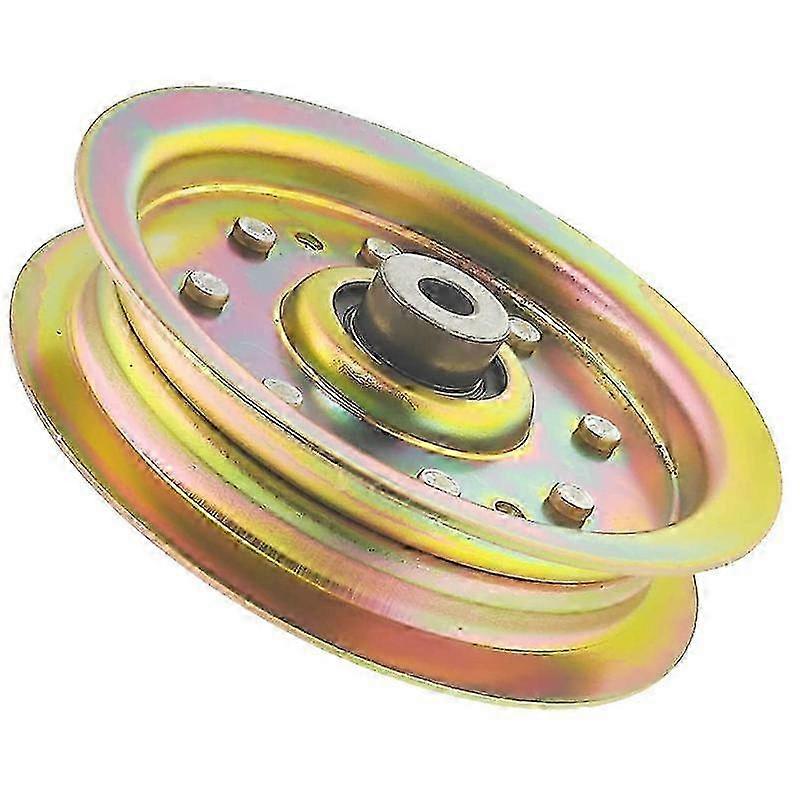 Single Groove Pulley for Lawn Mower(38,42,46,54)inch Heavy Duty Flat Idler Replacement Suitable for