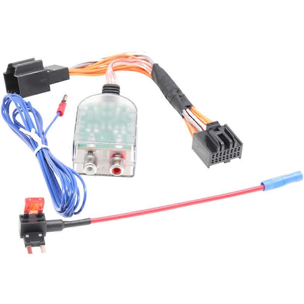 Radio Amplifier Subwoofer Amplifier Plug and Play Wiring Harness for Chevy GMC Cadillac