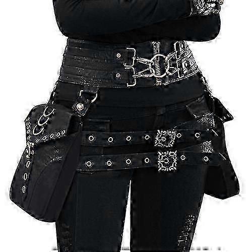 Fbg003bk Ladies Pu Leather Waist Bag