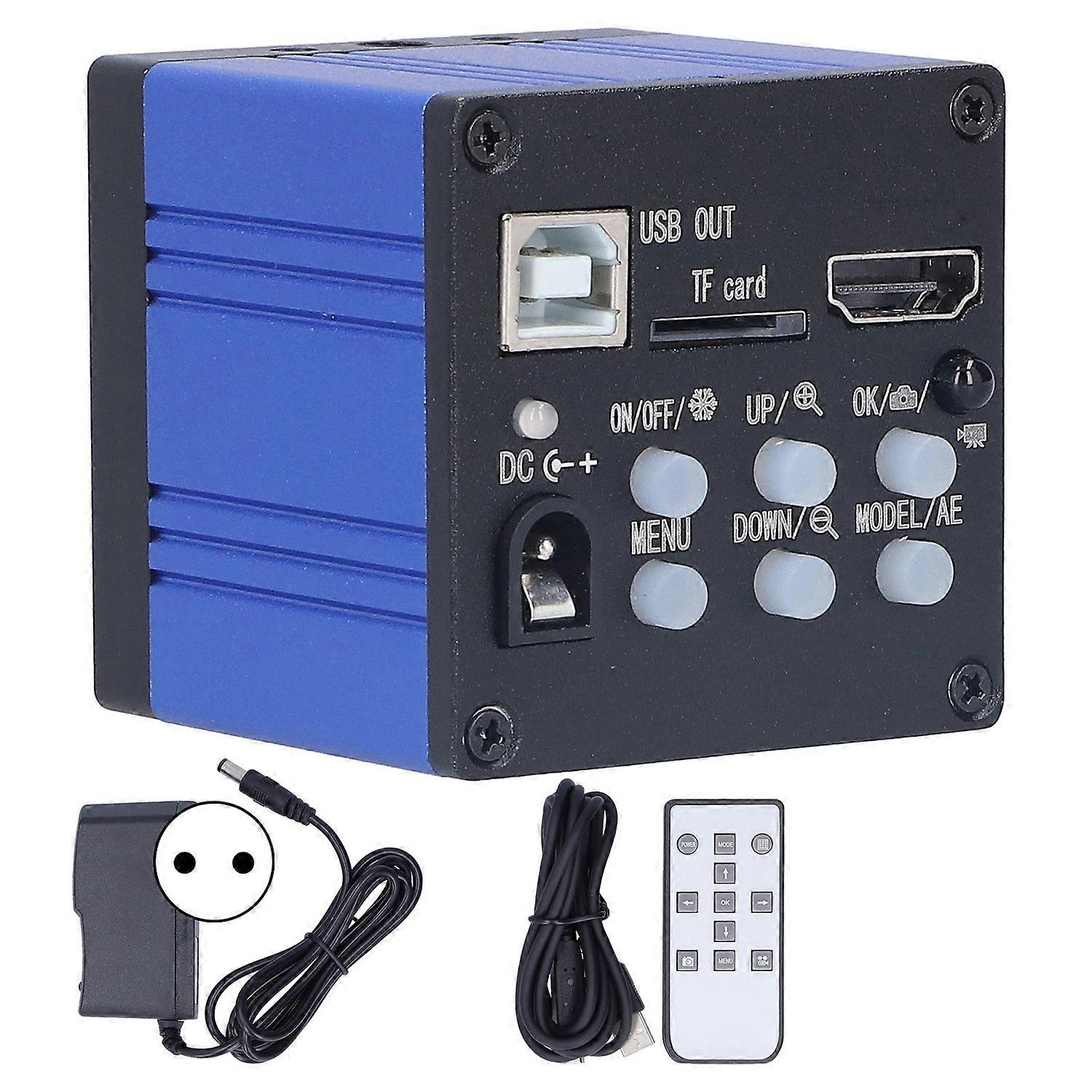 37MP 2K 1080P 60FPS Industrial Video Microscope Camera Set with USB Interface for Phone Repair AC100
