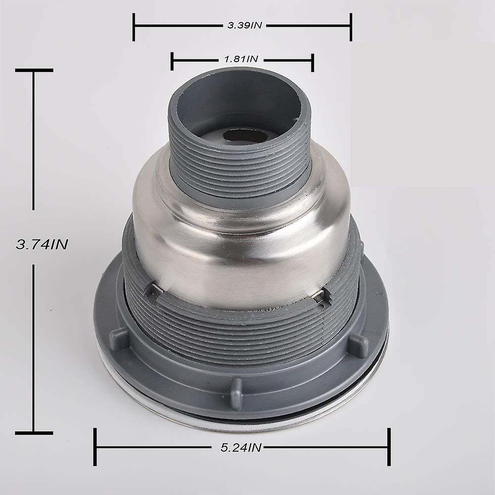 BOTEMY Stainless Steel Gold Sink Drain Strainer 3-1/2'' Kitchen Sink