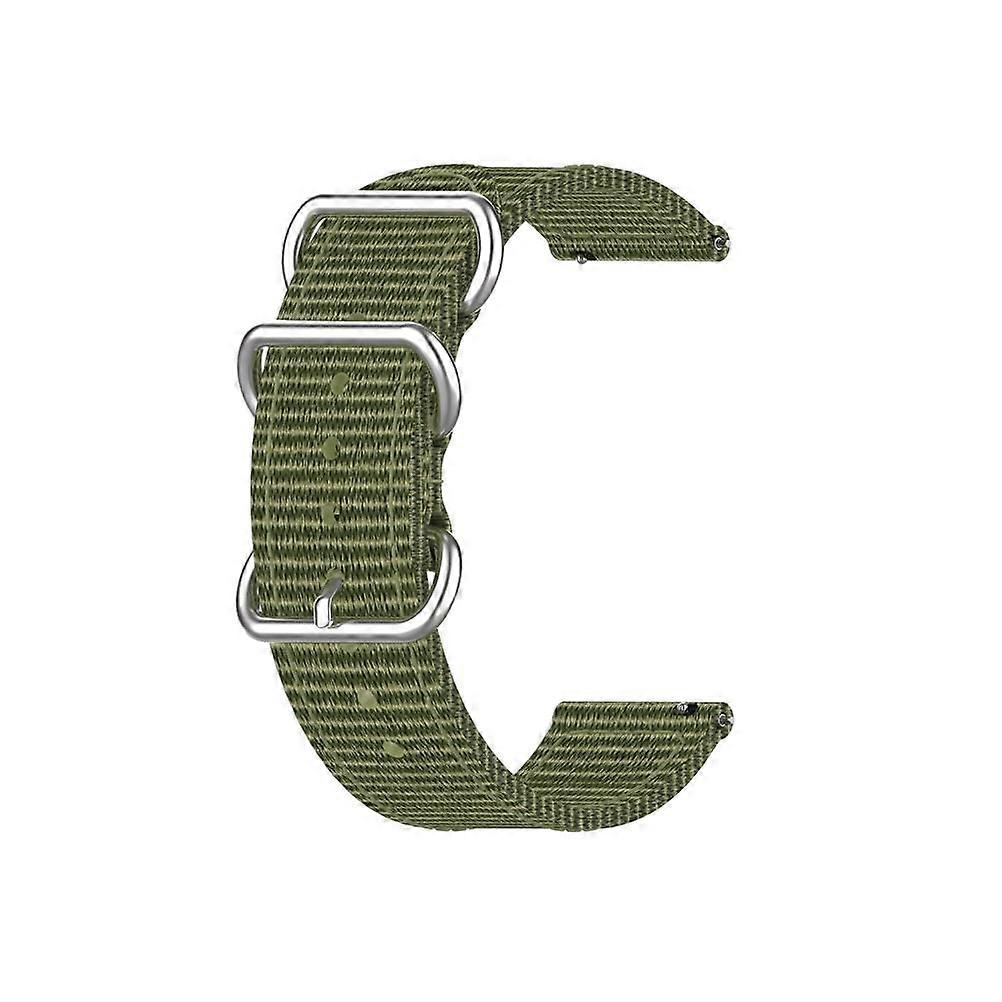 BIOCERAMIC Compatible 3-Ring Canvas Watch Straps - Durable, Stylish, Adjustable