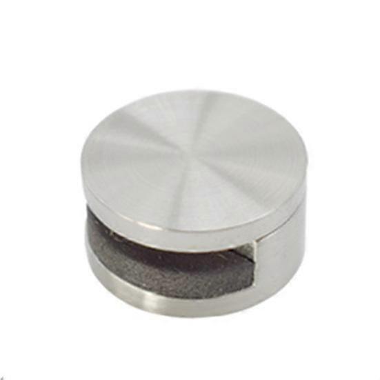 Solid Round Glass Clamp Fixed Mirror Wall Bracket Buckle Iron Sheet Accessories