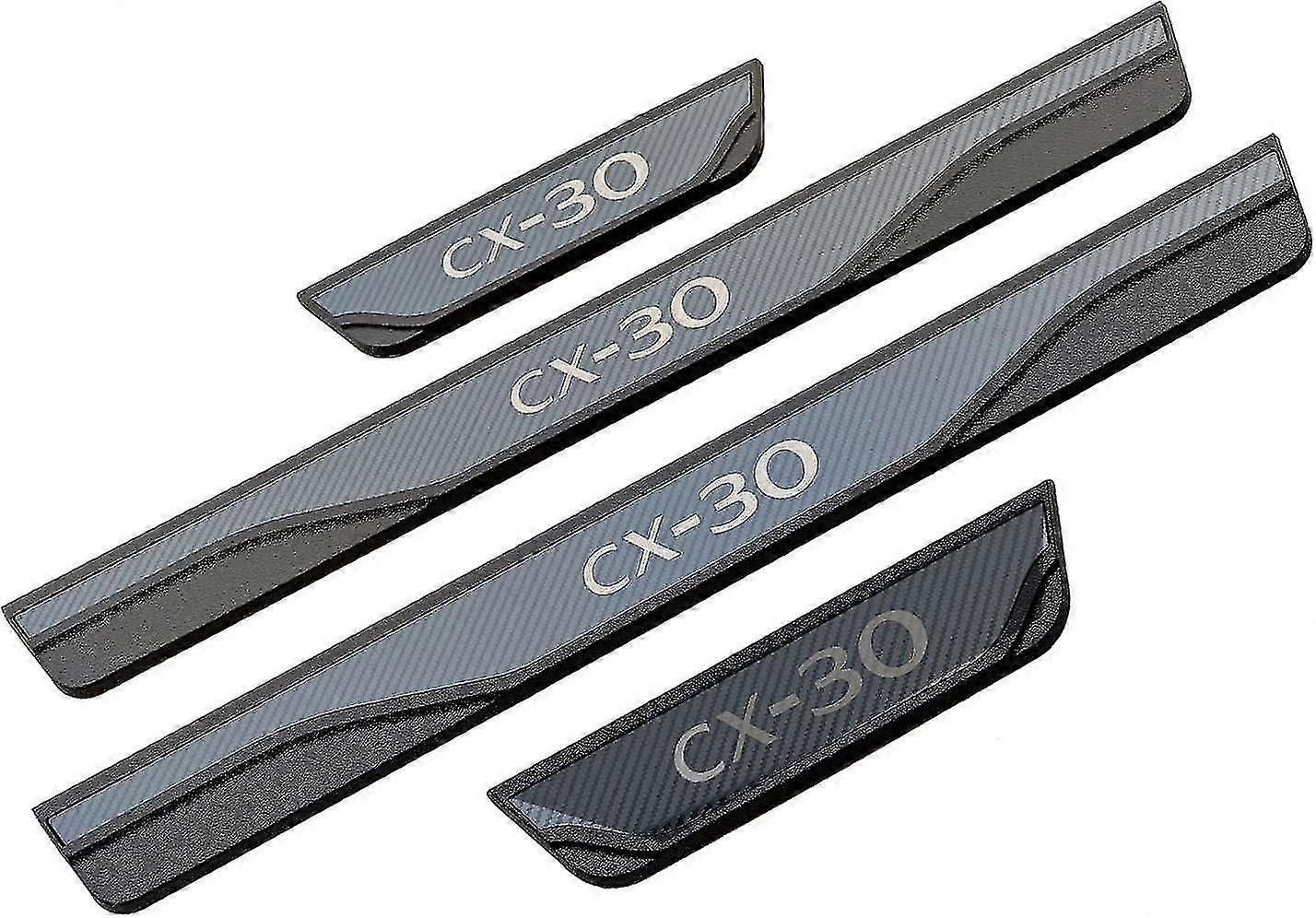 Akcesoria samochodowe Płyta progowa do Mazdy CX-30 CX30 2020-2023 Listwa progowa progu drzwi