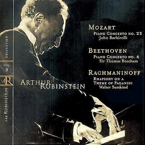 آرثر روبنشتاين موتسارتبيتهوفنراشمانينوف CD